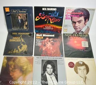 Vinyl Records: Nine (9) Albums of Neil Diamond