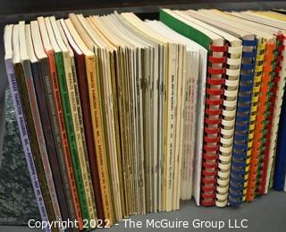 Lot 11.  Charles Hamilton.  164 items.  Auction catalogs 1-166, from May 16, 1963 to November 29, 1984 (missing nos. 69 and 158).  Most include separate list of prices realized.  The first auction was held at the Gotham Hotel, located on Fifth Avenue at 55th Street.  Auction 166 was held at the Omni Park Central, Seventh Avenue at 56th Street. 

Charles Hamilton Autographs. Catalogs.  43 items. In Catalog 25 is this information: “To avoid confusion in identifying our catalogs, we have decided to designate them all by number. Since we have issued ten large catalogs (1 to 10, inclusive), and fourteen Gray Octavos (A to O, inclusive, omitting the letter I), this catalog becomes Number 25. The next will be Number 26.” This group includes 1, 3, 4, 6-10, A, D, E, F, H, J, K, L, M, N, O, 25-46, 48, 49.  Unfortunately, the catalogs are not dated. Internal evidence suggests they are from the late 1950s to 1965.

Charles Hamilton Galleries.  1 item.  Catalog 1.  Postmark of Nov. 5, 1984.  Letter