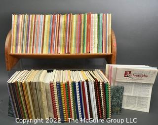 Lot 11.  Charles Hamilton.  164 items.  Auction catalogs 1-166, from May 16, 1963 to November 29, 1984 (missing nos. 69 and 158).  Most include separate list of prices realized.  The first auction was held at the Gotham Hotel, located on Fifth Avenue at 55th Street.  Auction 166 was held at the Omni Park Central, Seventh Avenue at 56th Street. 

Charles Hamilton Autographs. Catalogs.  43 items. In Catalog 25 is this information: “To avoid confusion in identifying our catalogs, we have decided to designate them all by number. Since we have issued ten large catalogs (1 to 10, inclusive), and fourteen Gray Octavos (A to O, inclusive, omitting the letter I), this catalog becomes Number 25. The next will be Number 26.” This group includes 1, 3, 4, 6-10, A, D, E, F, H, J, K, L, M, N, O, 25-46, 48, 49.  Unfortunately, the catalogs are not dated. Internal evidence suggests they are from the late 1950s to 1965.

Charles Hamilton Galleries.  1 item.  Catalog 1.  Postmark of Nov. 5, 1984.  Letter