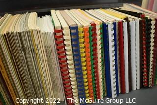 Lot 11.  Charles Hamilton.  164 items.  Auction catalogs 1-166, from May 16, 1963 to November 29, 1984 (missing nos. 69 and 158).  Most include separate list of prices realized.  The first auction was held at the Gotham Hotel, located on Fifth Avenue at 55th Street.  Auction 166 was held at the Omni Park Central, Seventh Avenue at 56th Street. 

Charles Hamilton Autographs. Catalogs.  43 items. In Catalog 25 is this information: “To avoid confusion in identifying our catalogs, we have decided to designate them all by number. Since we have issued ten large catalogs (1 to 10, inclusive), and fourteen Gray Octavos (A to O, inclusive, omitting the letter I), this catalog becomes Number 25. The next will be Number 26.” This group includes 1, 3, 4, 6-10, A, D, E, F, H, J, K, L, M, N, O, 25-46, 48, 49.  Unfortunately, the catalogs are not dated. Internal evidence suggests they are from the late 1950s to 1965.

Charles Hamilton Galleries.  1 item.  Catalog 1.  Postmark of Nov. 5, 1984.  Letter