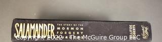 Lot 41.  Linda Sillitoe and Allen D. Roberts.  Salamander: The Story of the Mormon Forgery Murders.  Salt Lake City: Signature Books, 1988.  Hardback, no dustjacket.