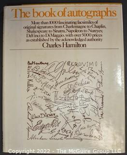 Lot 35.  Charles Hamilton. The Book of Autographs.  New York: Simon and Schuster, 1978.  Hardback, with dustjacket.  