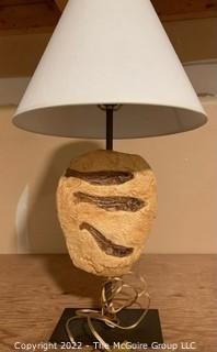 Fossil Based Table Lamp.