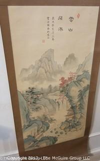 Traditional Japanese Scroll 