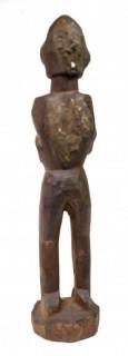 19th Century Native American Carved Wood Figure or Totem. 10"