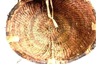 19th Century Prairie, Plains and Plateau Native American Burden Basket