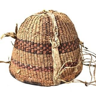 19th Century Prairie, Plains and Plateau Native American Burden Basket