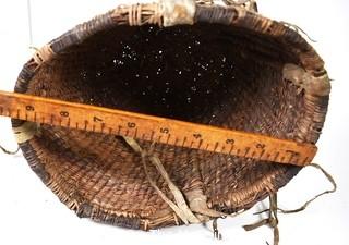 19th Century Prairie, Plains and Plateau Native American Burden Basket