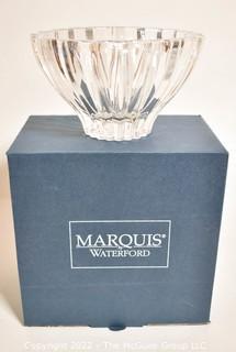 Marquis By Waterford Omnia 6" Crystal Glass Bowl New in Box