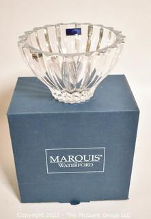 Marquis By Waterford Omnia 6" Crystal Glass Bowl New in Box