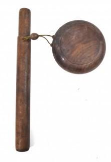 19th Century Native American Wooden Bull Roarer Noise Maker 