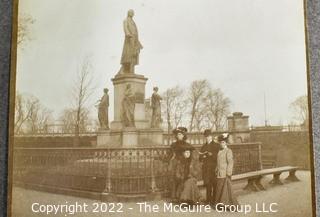 Victorian Era Family Photo Album From European Transatlantic Crossing - Ocean Liner, Germany Castle.  