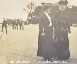 Victorian Era Family Photo Album From European Transatlantic Crossing - Ocean Liner, Germany Castle.  