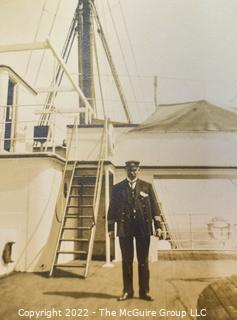 Victorian Era Family Photo Album From European Transatlantic Crossing - Ocean Liner, Germany Castle.  