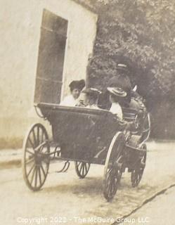 Victorian Era Family Photo Album From European Transatlantic Crossing - Ocean Liner, Germany Castle.  