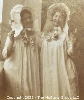 Victorian Era Family Photo Album From European Transatlantic Crossing - Ocean Liner, Germany Castle.  