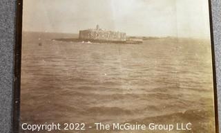 Victorian Era Family Photo Album From European Transatlantic Crossing - Ocean Liner, Germany Castle.  