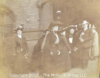 Victorian Era Family Photo Album From European Transatlantic Crossing - Ocean Liner, Germany Castle.  