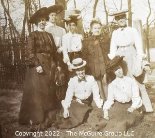 Victorian Era Family Photo Album From European Transatlantic Crossing - Ocean Liner, Germany Castle.  