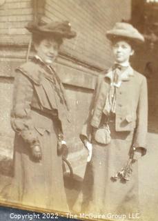 Victorian Era Family Photo Album From European Transatlantic Crossing - Ocean Liner, Germany Castle.  