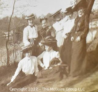 Victorian Era Family Photo Album From European Transatlantic Crossing - Ocean Liner, Germany Castle.  