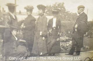 Victorian Era Family Photo Album From European Transatlantic Crossing - Ocean Liner, Germany Castle.  