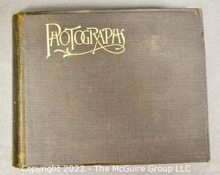 Victorian Era Family Photo Album From European Vacation - Beach Scenes, Holland, Villages 