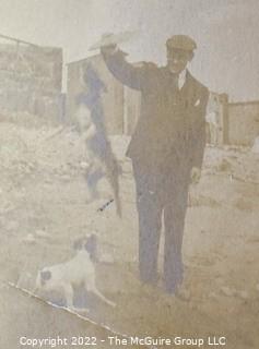 Victorian Era Family Photo Album From European Vacation - Beach Scenes, Holland, Villages 