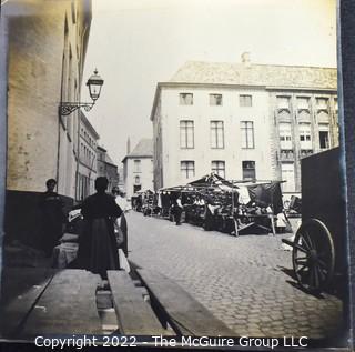 Victorian Era Family Photo Album From European Vacation - Beach Scenes, Holland, Villages 