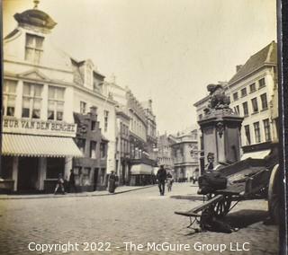 Victorian Era Family Photo Album From European Vacation - Beach Scenes, Holland, Villages 