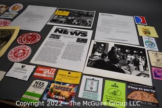 Collection of Jazz and Music Ephemera 