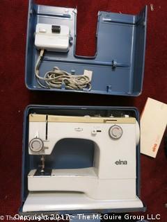 Portable Elna TSP Sewing Machine 