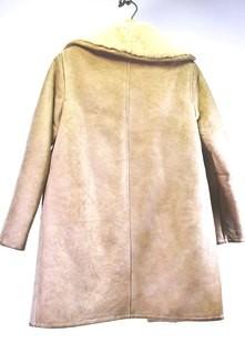 Women's Eddie Bauer Shearling Fur Coat  Size 18. 