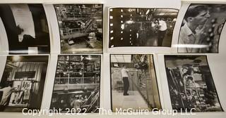 Set Of Eight (8) Black & White Photos By Art Rickerby For 1964 Life Magazine Book On Scientific Discovery 