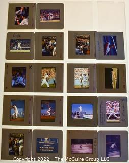 Group of Color Slides of Various MLB Baseball Stars