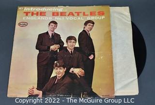 First Beatles Album Released In The US: "Introducing the Beatles" on Vee Jay Records  LP 1062 MONO. Vinyl Record