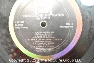 First Beatles Album Released In The US: "Introducing the Beatles" on Vee Jay Records  LP 1062 MONO. Vinyl Record