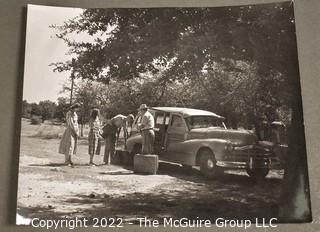 Vintage Black & White Photo Of "Susanna Leaving The Ranch For College" By Walt Wiggins, Roswell, New Mexico.