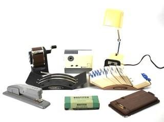 Group of Vintage Desk And Office Items. 