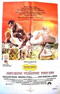 Mandingo 1975 Original Movie Poster.  Measures  26" x 41". Was 50JM