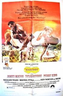 Mandingo 1975 Original Movie Poster.  Measures  26" x 41". Was 50JM