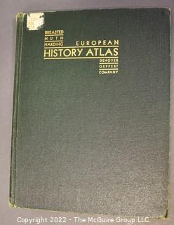 European History Atlas, Brested,Huth, Harding, 1937