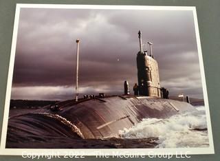 Vintage Black & White Photographs and Ephemera from the USS Bowfin Submarine. 