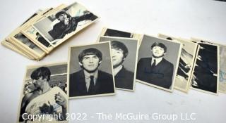 Vintage 1964 Topps Beatles 3rd Series B&W Signature Trading Cards, 47 of 50 card Set missing #'s 116, 125,163