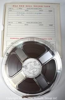 Two (2) RCA Sound Tapes, described as " August 1951 Kuniyoshi Lecture". From Cliff Evans. 