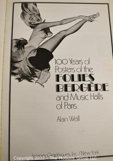 One Hundred Years of Posters of the Folies-Bergere & Music Halls of Paris Paperback 1977 by Alain Weill