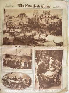 The New York Times Rotogravure Picture Section Sunday November 1, 1914