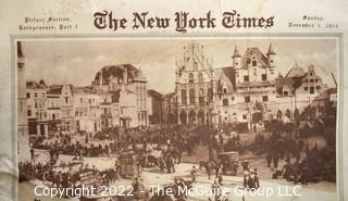 The New York Times Rotogravure Picture Section Sunday November 1, 1914