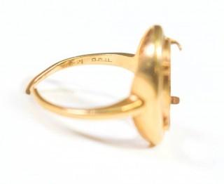 Two (2) 14kt Gold Ring Mounts. Weighs 7.3 grams. 