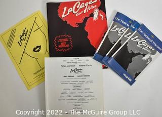 Theater Ephemera "La Cage Aux Folles" Playbill And Program At National Theater.